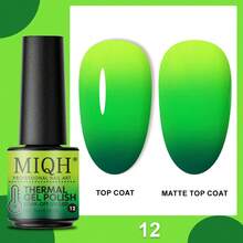 Thermal Gel Nail Polish Set 6 Colors Includes Glitter Ombre And Sparkle Shades Perfect For Halloween Christmas And Buy 3 Get 3 Free Long Lasting Smooth Shiny Nails Last One Week Suitable For Led Light Home Party Prom And Everyday Wear Make You More Beautiful And Fashionable Woman - 02 - 查看 6