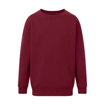 SG Originals Childrens/Kids Crew Neck Sweatshirt (Burgundy)