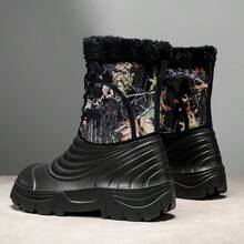 2025新款冬季男士雪地靴，防水防滑加厚保暖内衬，适合-40℃低温，北美风格，钓鱼鞋，尺码48-49