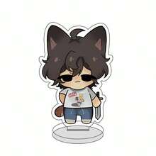 HOT Game Guest 1337 Forsaken 10CM Acrylic Keychains Noob Shedletsky John Doe C00lkidd Elliot Key Ring Pendant Gaming Fans Gift - Nhiều màu - Xem 13