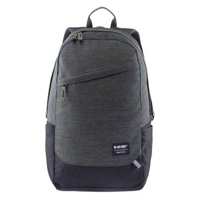Hi-Tec Citan Logo 28L Laptop Backpack (Green/Black Melange)