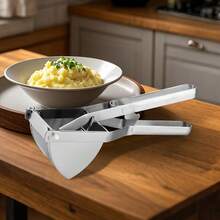 1-Pack Stainless Steel Potato Ricer, Manual Masher Juicer Press For Smooth Mashed Potatoes, Vegetables And Fruits - 1pc - View 7