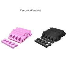 20/50/100 件脚趾分离器，用于修脚 - 海绵脚趾分离器，用于指甲油派对美甲彩绘脚趾甲、美甲用品、美甲工具、美甲工具、返校、指甲、按压指甲的美甲工具