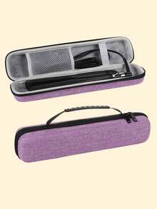 1 件返校季美发工具旅行收纳盒美发工具旅行收纳盒卷发收纳盒便携式直发器盒发饰收纳盒流行美发工具直发器旅行套装旅行配件 - 彩色 - 查看 22