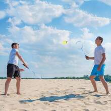 Badminton Rackets - Blue - View 7