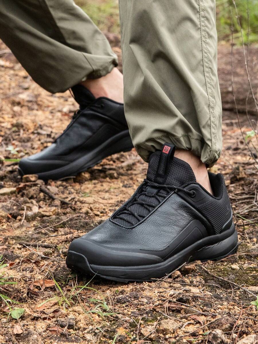 baasploa Men's Hiking Shoes, Climbing Shoes, Non-Slip Comfortable Outdoor Durable Walking Shoes, Suitable For All Seasons, Anti-Slip Sports Shoes, Casual Running Camping Shoes, Men's Outdoor Sports Shoes