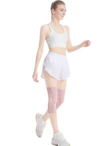 2 Pieces Nylon Anti-Slip Knee Pads | Breathable Compression For Cycling, Running, Fitness, Men & Women