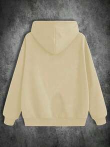 Christmas Winter Men's 450g Heavyweight Hoodie |   Hip-Hop Rap Street Style |   Graphic Of YoungBoy Never Broke Again |   Vintage Apparel, Loose Fit |   Autumn/Winter Pullover With Pocket |   Ideal Gift For Friends Or Family MembersLoose And Comfortablechristmas Gifts - Màu be - Xem 2