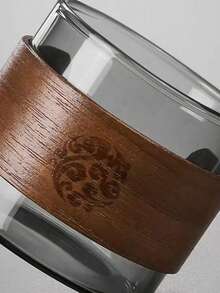 Wooden Card Glass Tea Set, Lightweight Luxury Heat-Resistant Home Living Room Tea Table Kung Fu Tea Ceremony Tea Cups - Multicolor - View 8