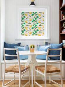 1 rouleau de film de confidentialité pour fenêtre arc-en-ciel, film de verre 3D à motif floral et colibri, autocollant décoratif pour fenêtre en vinyle, décalcomanie statique pour fenêtre, film pour fenêtre amovible sans adhésif, film de confidentialité pour salle de bain, autocollant occultant pour fenêtre, convient pour une utilisation domestique. Film de verre coloré statique pour isolation thermique des fenêtres, décalcomanie arc-en-ciel pour fenêtre, sans dommage pour les locataires