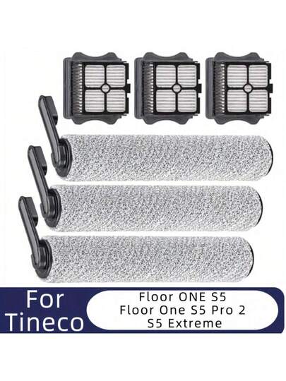 Tineco Brush Rollers HEPA Filter Vloer ONE S5/Floor One S5 Pro Cordless Stofzuiger Cleaner As Shown Plastic