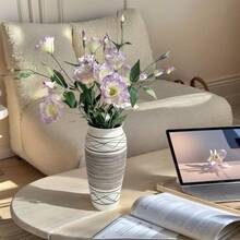 3PCS Artificial Flowers Balloon Flower Bouquet Silk Material Faux Flowers For Wedding Decoration, Valentine's Day, Birthday, Anniversary, Home Decor, Table Centerpiece, Bedroom & Bathroom Display, Desk Decoration, Autumn & Fall Season Floral Arrangement