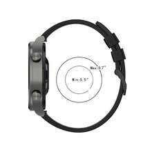 Adjustable Silicone Smartwatch Band, 20mm/22mm Fit - Comfortable, Secure Butterfly Clasp Strap For SAM Galaxy Watch, Hua Wei, Xiao Mi, Realme, Amazfit GTR, And More, Secure Wristband|Sleek Watch Strap|Durable Silicone Band, Smart Watch Accessories