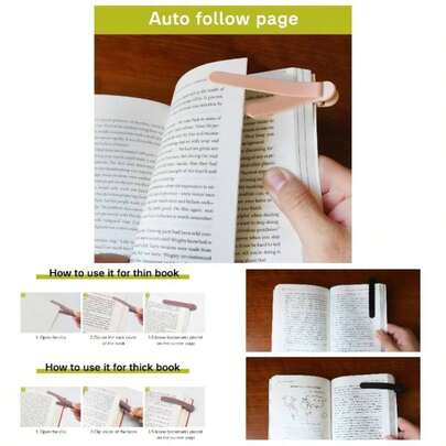 3 marcadores automticos, marcas de libros de silicona para leer mujeres, hombres, nios, amantes de los libros, lindos marcadores nicos de libros para lectura, accesorios de lectura, regalos