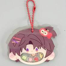 可爱的 Ins 风格摇摆钥匙扣，以《爱与深空》小说中的人物为主题 - 彩色 - 查看 6