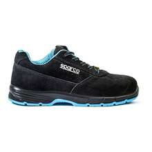 Sparco S0754643NRCE, Unisex Adult Fire And Firefighting Shoes, Black-Light Blue, 43 EU - Black - View 1