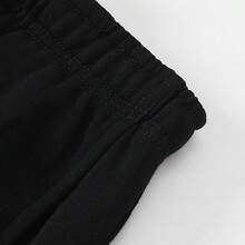 2025 New Style Fashion Unisex Spider Web Foam Print Hip Hop Loose Heavyweight Terry Hoodie - màu đen - Xem 10