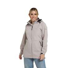 Animal Womens/Ladies Pace Packable Waterproof Jacket (Light Beige) - 100% Mixed - (MW2943) - Beige - View 5