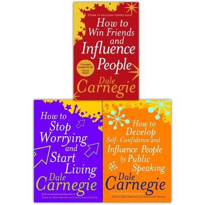 Dale Carnegie Personal Development Collection 3 Books Set How To Win Friends And Influence People