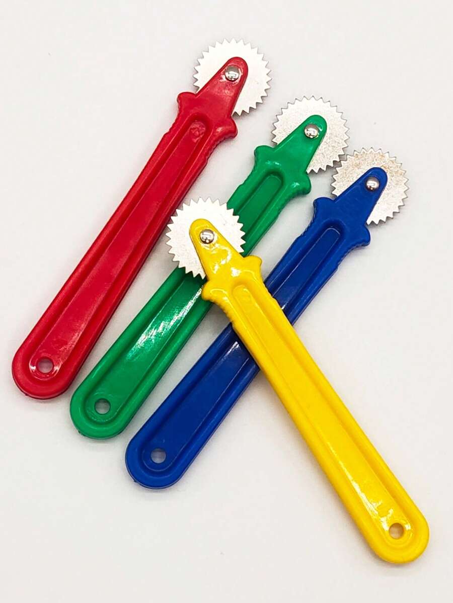 Plastic Handle Marking Wheel, Leather Spacing Marking Wheel, Pressing Wheel, Spacing Wheel, Handmade Sewing Tracing Wheel