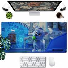 1pc Large Mouse Pad With  Cartoon Pups Design - Non-Slip Rubber Base, Washable Desk Mat For Office, Gaming, Kids' Room Decor - Vibrant Animated Computer Accessory, Large Mouse Pads For Desk, Kids' Room Accessory, Playful Cartoon Design, Functional Artwork