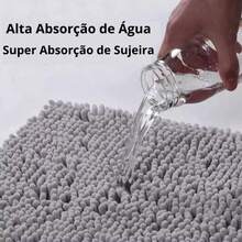 Bathroom Rug 40x60cm Non-Slip Microfiber Polka Dots Luxury Macaroni Various Colors - 藍色 - 查看 3