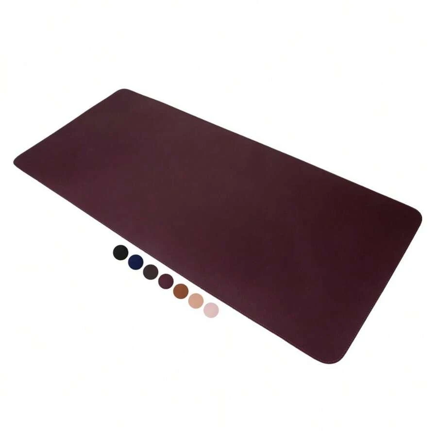 Large MousePad 70x30 Desk Pad Leather Gamer Office - Màu Tím - Xem 1