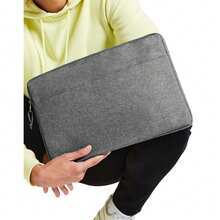 Babybugz Essential Laptop Sleeve (Grey Marl) - Grey - View 3