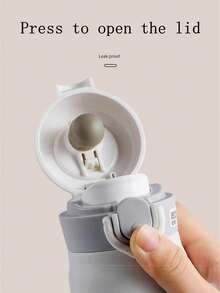 1pc Snoopy 500ml Stainless Steel Vacuum Insulated Water Bottle, Large Capacity, Minimalist Design With Tea Infuser, Portable For Outdoor Sports - Multicolor - View 7