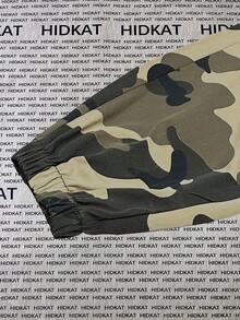 Hidkat Women's Lightweight Thin Camouflage Cargo Pants, With Large Pockets, Elastic Waistband With Drawstring, Breathable Sports Trousers, Suitable For Daily Outdoor Activities In Spring And Autumn