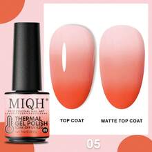 Thermal Gel Nail Polish Set 6 Colors Includes Glitter Ombre And Sparkle Shades Perfect For Halloween Christmas And Buy 3 Get 3 Free Long Lasting Smooth Shiny Nails Last One Week Suitable For Led Light Home Party Prom And Everyday Wear Make You More Beautiful And Fashionable Woman - 02 - 查看 4