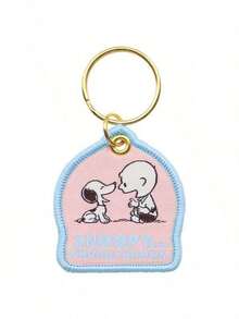 1pc Japanese-Style 75th Anniversary Embroidered Keychains, Adorable Cartoon Key Rings, And Bag Hangings,The Perfect Little Gift For Friends And Fans,Christmas Gifts,Christmas,Christmas Decorations,