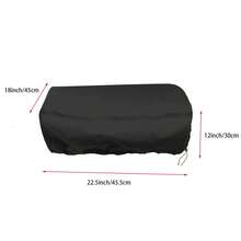 1pc Grill Cover For Blackstone 17 Inch 22 Inch Tabletop Griddle Without Hood Or With Hood , Griddle Accessories For Blackstone Windproof, Propane Cylinder Can Be Covered (Cover Only)