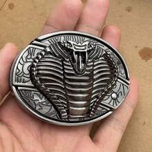 1 PC Fashionable Retro Personalized Belt Buckle, Fashionable Belt Buckle, Men's Belt Buckle Accessory - Flowers - View 31
