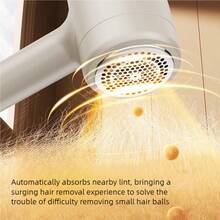 OBOVAY Rechargeable Fabric Hair Remover: Portable & USB Powered Hairball Trimmer For Home Pilling Clip Sweater Shaver & Wool Pilling Garment Removal,300mAh