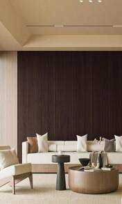 Art3d Slat Wood Wall Paneling For Interior And Ceiling Decoration - 4 Samples Pack, 6 X 57in - ColorL - 查看 8