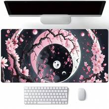 Sun And Moon Star Sky Mouse Pad Gamer Computer Large Mousepad XXL Mouse Mat Keyboard Pad Soft Natural Rubber Anti-Slip Carpet Office Accessories