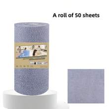 1pc (20 Pieces/50 Pieces) Of Microfiber Towel Rolls, Tearable Cleaning Towels, Ultra-Fine Fibers, Multi-Functional Absorbent Cleaning Tissues Suitable For Car Soft Cleaning Cloths, Napkins, Kitchen Towels, Lazy Towels, Cleaning Supplies, Cleaning Tools, Kitchenware, Household Items, Household Cleaning Supplies - Multicolor - View 18