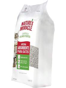 Nature's Miracle - para Gato - Absorbente - 2 Kg - Rápida Absorción - Sin Fragancia - Fácil de Limpiar - Controla los Olores Fuertes - 99% Libre de Polvo - Liviana - 1 - Ver 6