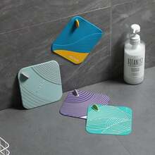 1 Stück Silikon Geruchsabweisender Abflussabdeckung - Wasserdichte Badezimmermatte, Spülbeckenverschluss, Haushaltsgrundbedarf