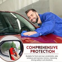 Windshield Oil Film Cleaner, 1/3Piece Car Oil Film Cleaning Brush Set, Multi-Purpose Brushes. Specifically Designed To Remove Oil Film From Automotive Glass, Ensuring Thorough Cleaning Of Shower Doors, Household Glass, Windshields, And Side Windows. Suitable For All Types Of Automotive Glass. - 紅色/1件 - 查看 4