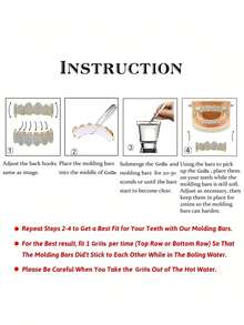 THATBOY 3pcs/Set Fashionable Hollow Heart & Star Tooth Grillz, DIY Combination Hollow Open Face Hiphop Tooth Jewelry Set, Suitable For Festivals, Parties, And Daily Wear