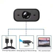 1 camera giám sát mini bí mật - Phát hiện chuyển động và tầm nhìn ban đêm 1080P HD, giám sát thú cưng/người trông trẻ trong nhà, điều khiển bằng ứng dụng, lắp đặt đơn giản và tiện lợi, không cần pin. - màu đen - Xem 7