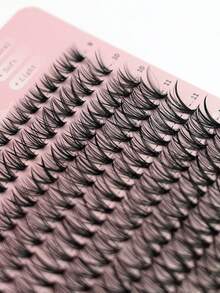 280 pezzi ciglie a grappolo 30D Fai da te Estensioni di ciglie individuali a lunga durata Vassoio misto Faux Mink Lash Clusters Estensioni 0.07Nero (30D-0.07D-9-16mm) Grappoli di ciglie, Grappoli di ciglie, ciglie individuali, ciglie, ciglie finte