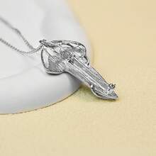 Lord Of The Ring/Arwen Evenstar/Elven Green Tree Leaf/Thorin Oakenshield Necklace Lord Of The Ring Pendant Necklace With Cubic Zirconia,Elvish Jewelry For Women2025 - 精靈綠葉項鍊 - 查看 3