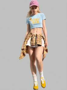 DareSee 复古经典休闲运动鞋，新款圆头系带多功能滑板鞋，2025 女士加大码平底运动鞋，学生秋季系带平底鞋，时尚平底户外休闲白色鞋，适合音乐节、Y2K 节、返校季、秋季、圣诞节、冬季等各种场合的鞋子，圣诞礼物 - 黃色 - 查看 1