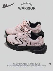 WARRIOR 1 para damskich sznurowanych trampek, modny i uniwersalny design