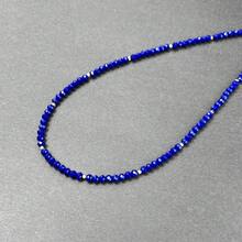 Natural Lapis Lazuli Style Beaded | Bohemian French Design | Handmade High-End Niche | Versatile For Daily Wear
