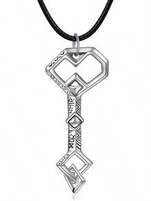Lord Of The Ring/Arwen Evenstar/Elven Green Tree Leaf/Thorin Oakenshield Necklace Lord Of The Ring Pendant Necklace With Cubic Zirconia,Elvish Jewelry For Women2025 - 索林橡木盾項鍊 - 查看 1
