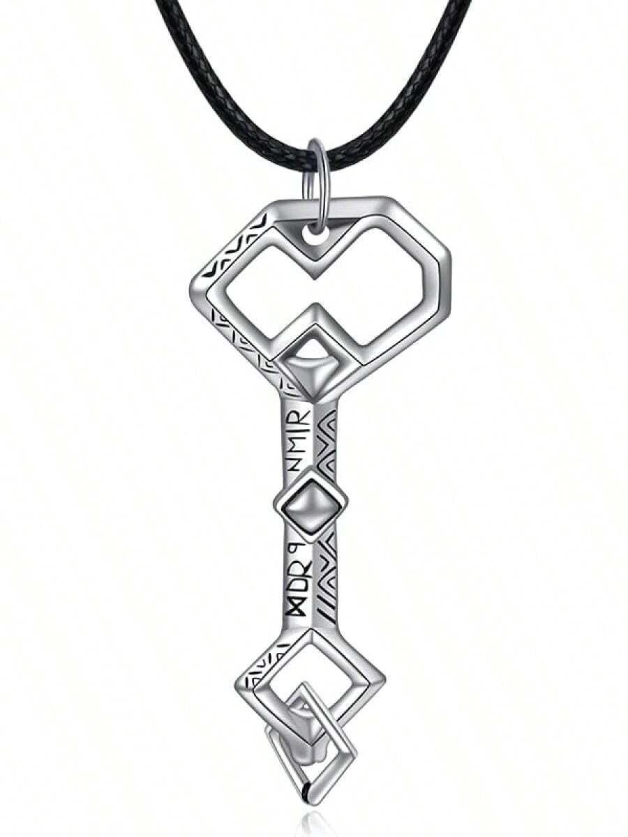 Lord Of The Ring/Arwen Evenstar/Elven Green Tree Leaf/Thorin Oakenshield Necklace Lord Of The Ring Pendant Necklace With Cubic Zirconia,Elvish Jewelry For Women2025 - 索林橡木盾項鍊 - 查看 1